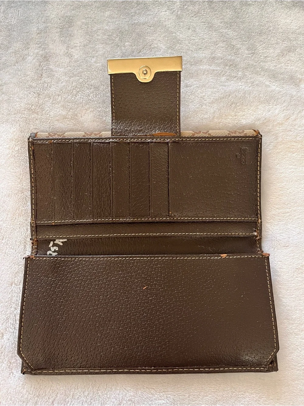 Gucci GG Canvas Continental Wallet with Web - Authentic! - Picture 4 of 10